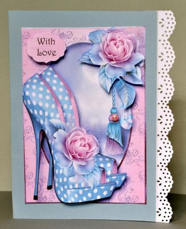 The Eccentric Shoes & Pastel Roses by Kristina Norbat