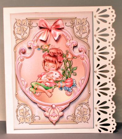 A Peaceful Easter Cute Card 2 by Kristina Norbat