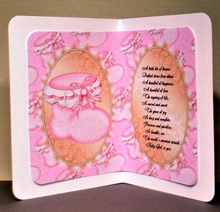Baby Girl Bootie Insert by Kristina Norbat