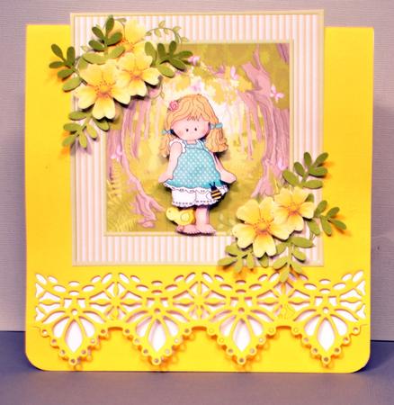 Beth Loves Easter Card and Decoupage by Kristina Norbat