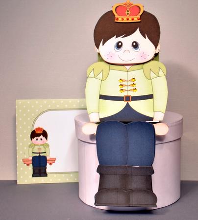 3D on the Shelf Card Kit - Fairytale Prince Terry by Kristina Norbat