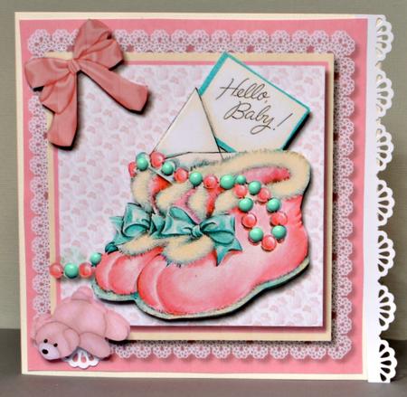 Beautiful Booties for a Baby Girl by Kristina Norbat
