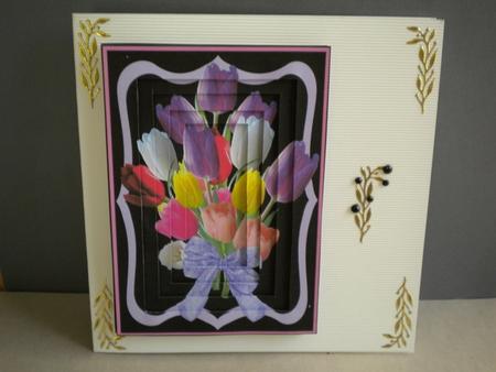 A4 Tulip Bouquet Tunnel Kit by Kristina Norbat