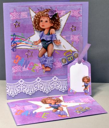 8x8 My Little Dance Star Mini Kit by Kristina Norbat