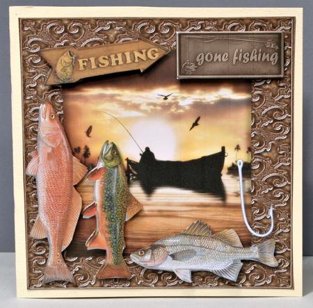 Gone Fishing -  by Kristina Norbat