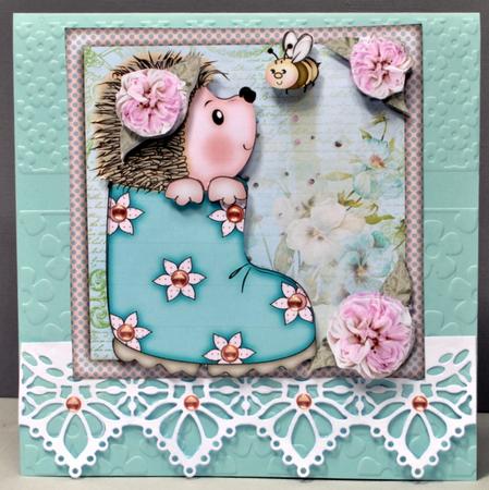 Hedgy with Bee Mini Kit by Kristina Norbat
