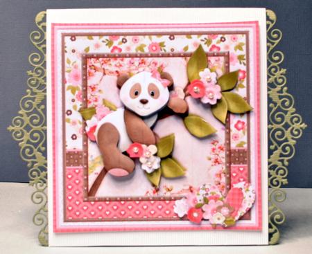 Beary Special Panda Female Birthday or Get Well Mini Kit by Kristina Norbat
