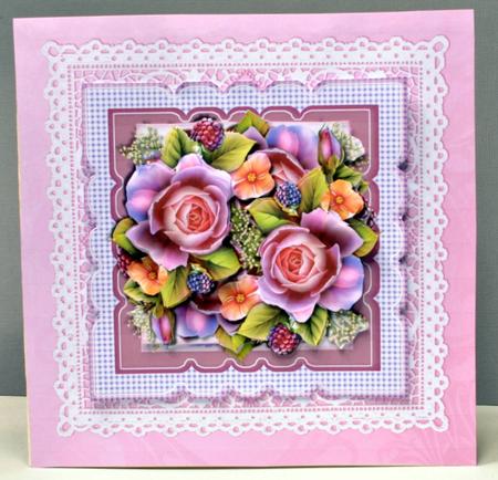 Scallop Topper English Roses by Kristina Norbat
