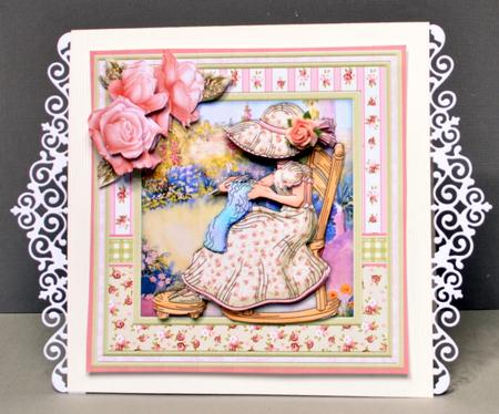 Fom One Knit to Another 8x8 Knitting Mini Kit by Kristina Norbat