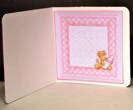 Baby Girl Giraffe Insert for 8x8 Mini Kit on Cup622213_68 by Kristina Norbat