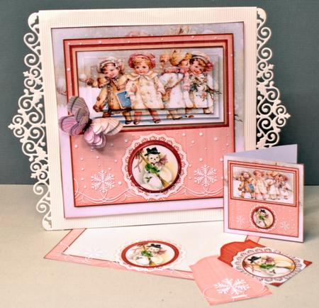 Cardtopper Let It Snow 423 by Kristina Norbat