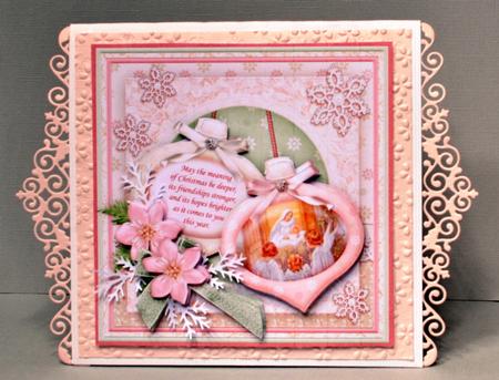 Christmas Baubles the Nativity 8x8 Mini Kit & Decoupage by Kristina Norbat