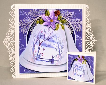 Christmas Bells - a Winter Scene by Kristina Norbat