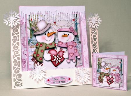 Snow in Love Mini Kit by Kristina Norbat