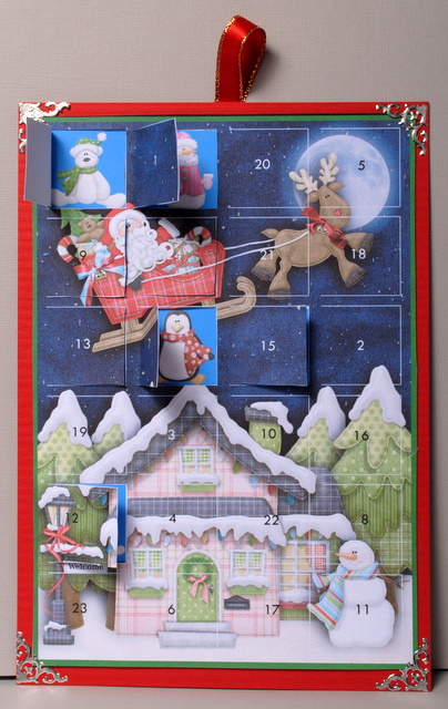 Nitwit Christmas Advent Card by Kristina Norbat