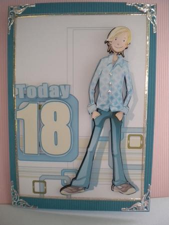 18th Birthday Teen Dude. by Kristina Norbat