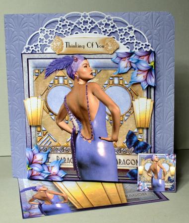 The Deco Club Card Front Kit by Kristina Norbat