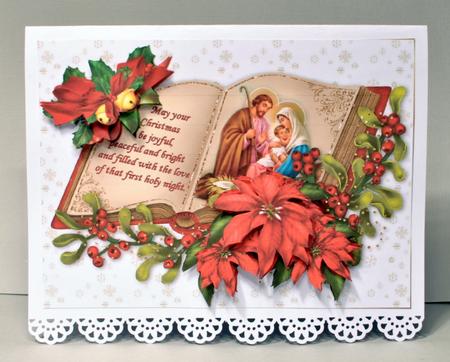 Christmas Open Book Nativity by Kristina Norbat