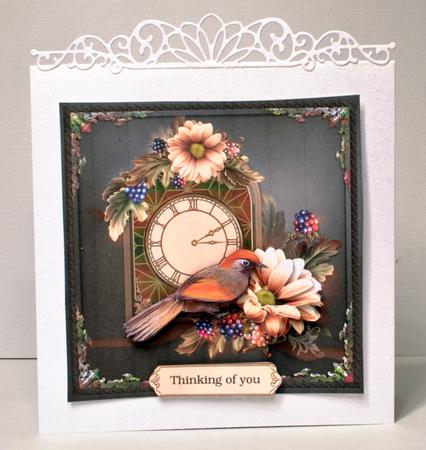 Antique Autumn 7x7 Card Front by Kristina Norbat