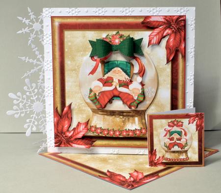 The Night After Christmas Card Front Kit by Kristina Norbat
