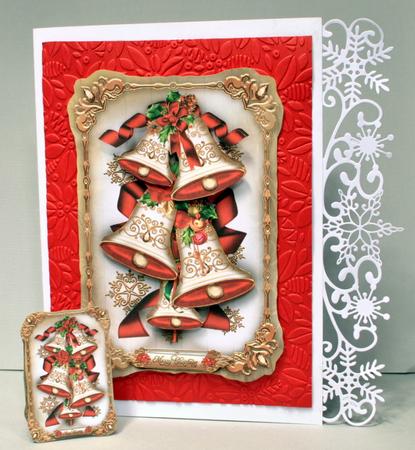 White Christmas Vintage Jingle Bells by Kristina Norbat