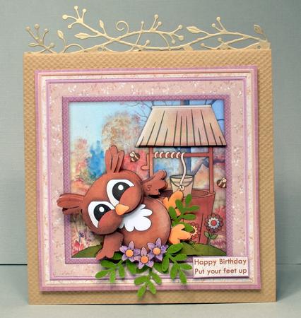 Doing Well for an Old Bird Birthday Get Well Etc. Mini Kit by Kristina Norbat