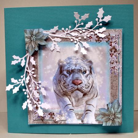 The White Tiger Card Front Kit by Kristina Norbat