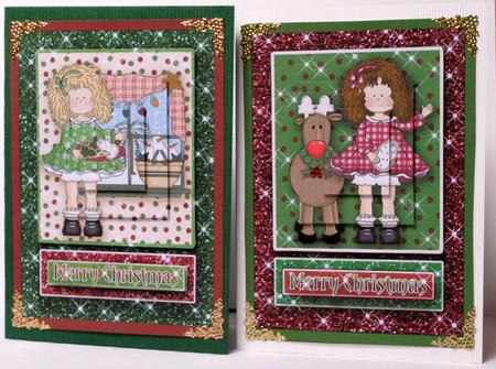 Christmas Girls Pyramage by Kristina Norbat