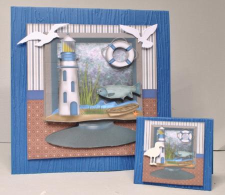 Male Card Lighthouse Tv by Kristina Norbat
