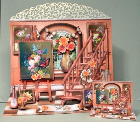 Beautiful Painting Room Card Mini Kit by Kristina Norbat