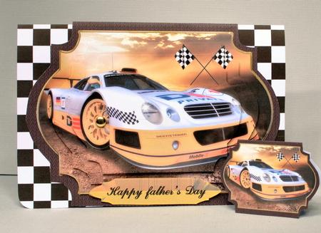 For Him_shaped Pyramid Folding Card3 by Kristina Norbat