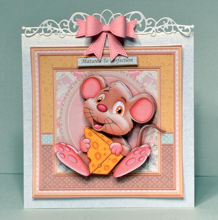 Matured to Perfection 8x8 Decoupage Mini Kit Men or Women by Kristina Norbat