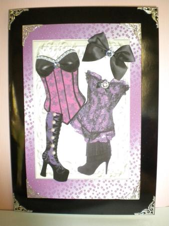 Gorgeous Pink/black Ladies Accessories by Kristina Norbat
