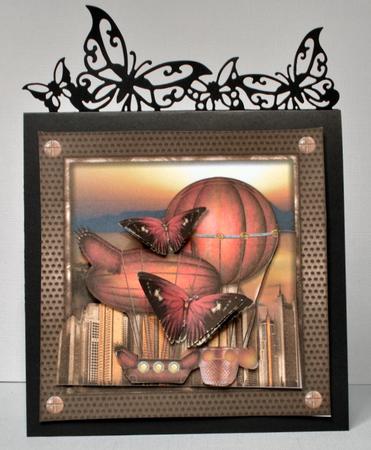Male Card Freedom of Flight Mini Kit by Kristina Norbat