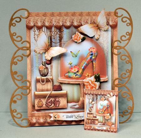 Cream Ladies Accessories Card Mini Kit by Kristina Norbat