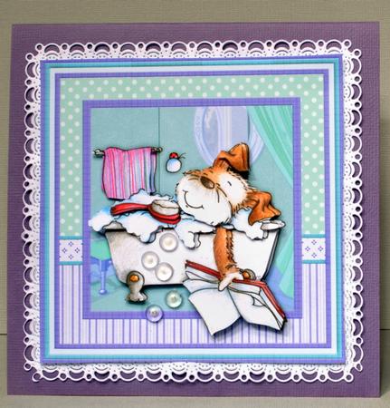 Soaking Causes Wrinkles Birthday Retirement Mini Kit by Kristina Norbat