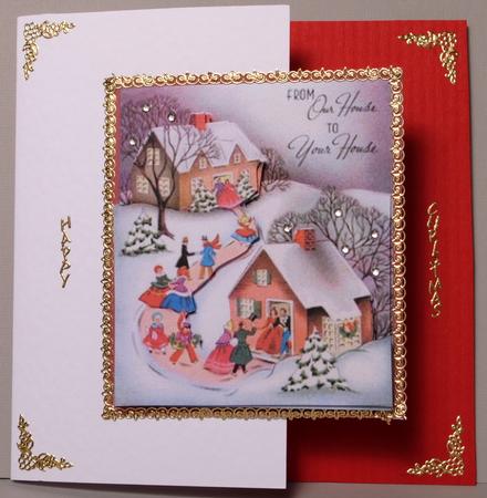 From Our House to Yours Decoupage by Kristina Norbat