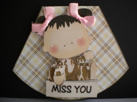 Miss You Camo Tot Brown Wobble by Kristina Norbat