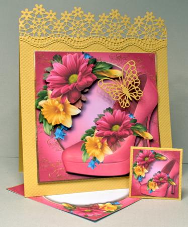 Floral Shoes - Spring Chrysanthemum by Kristina Norbat