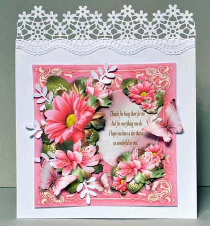 Pink Vintage Bouquet for All Occasion Mini Kit by Kristina Norbat