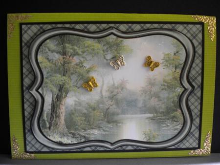 Springtime River Scene by Kristina Norbat