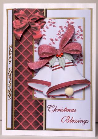 Christmas Bells 2 - A4 Card Front by Kristina Norbat