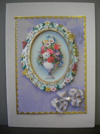 Vintage Flower Display by Kristina Norbat