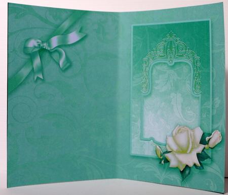 Green Roses A5 Portrait Insert by Kristina Norbat