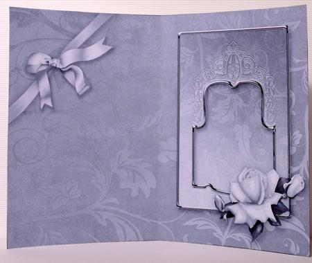 Silver Roses A5 Portrait Insert by Kristina Norbat
