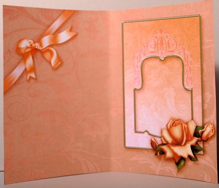 Gold Roses A5 Portrait Insert by Kristina Norbat