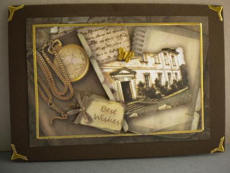 Vintage Dalemain Hall with Frame, Birthday by Kristina Norbat