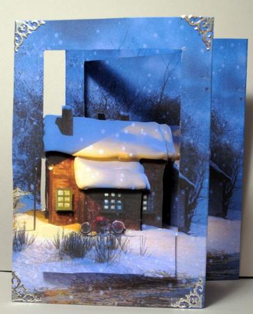 Christmas Night - Concertina by Kristina Norbat