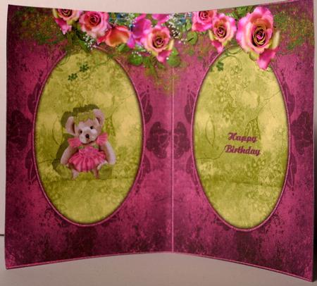 Birthday Bear Insert by Kristina Norbat
