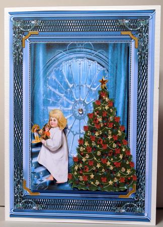 Christmas Eve Topper and Decoupage by Kristina Norbat